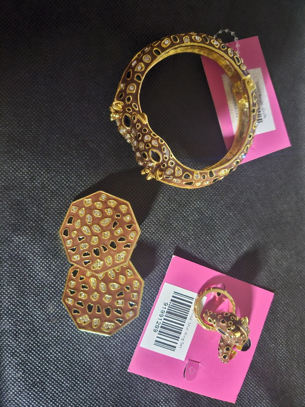 Sassy Jones - Samba Earrings, Bangle & Ring